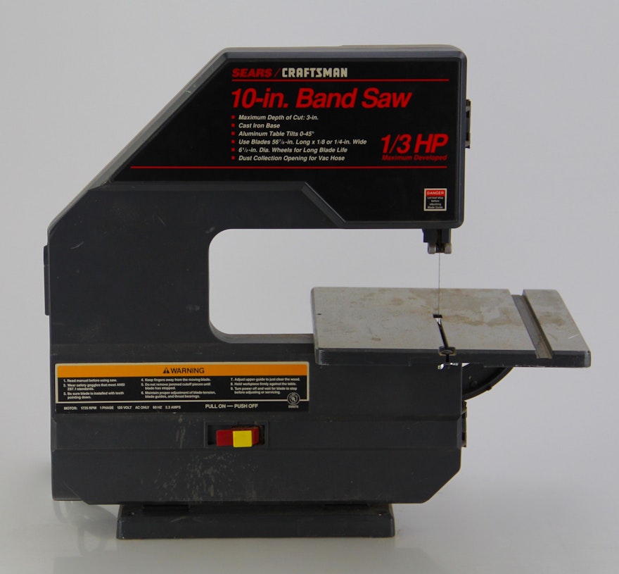 Sears Craftsman 10" Band Saw | EBTH