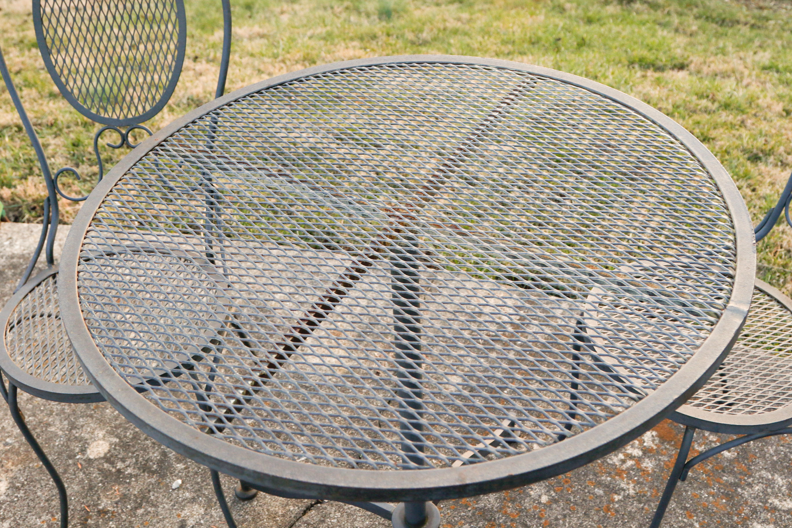 Wrought Iron Patio Set EBTH