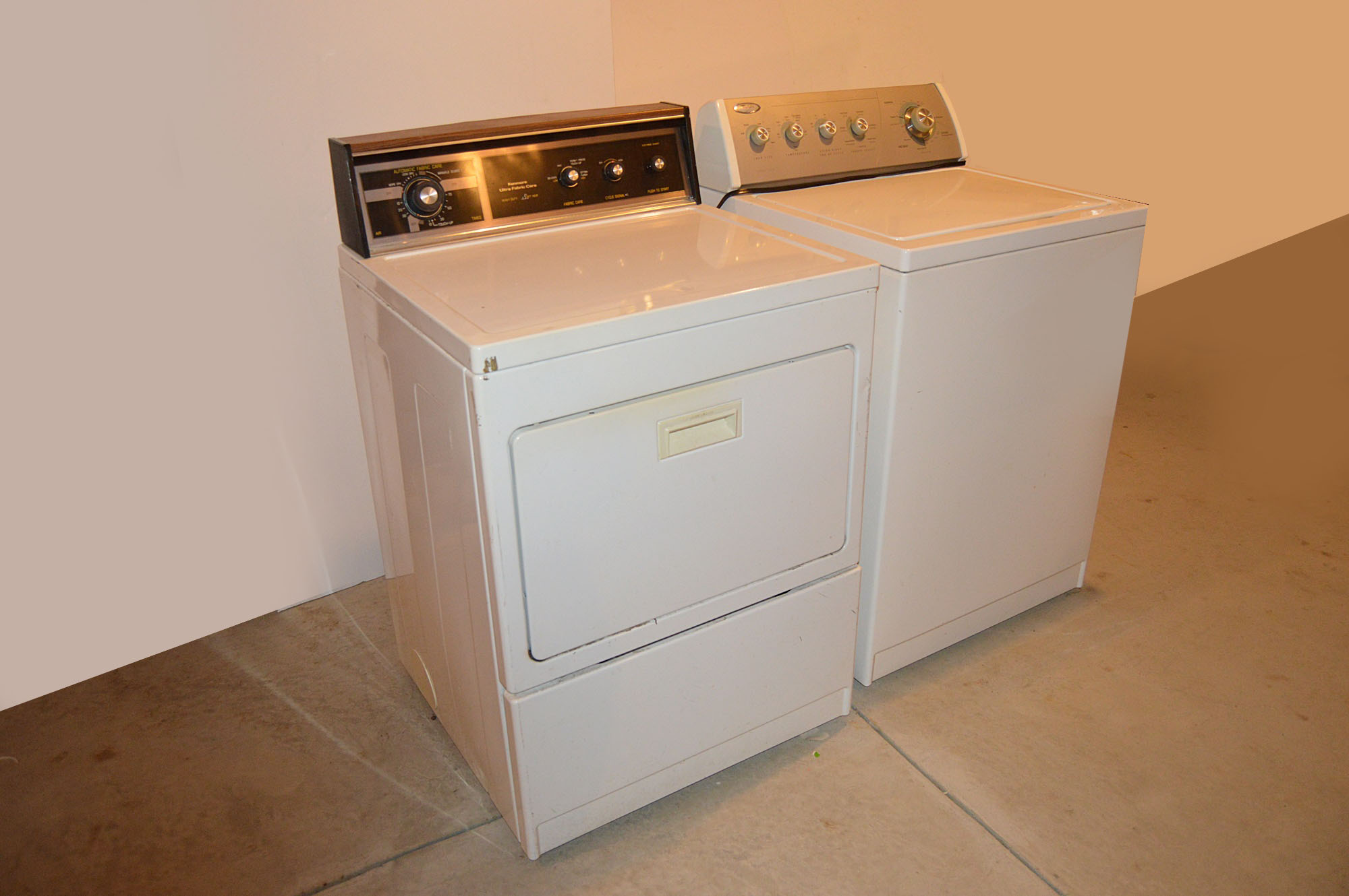 Sears Electric Dryer and Whirlpool Electric Washer EBTH