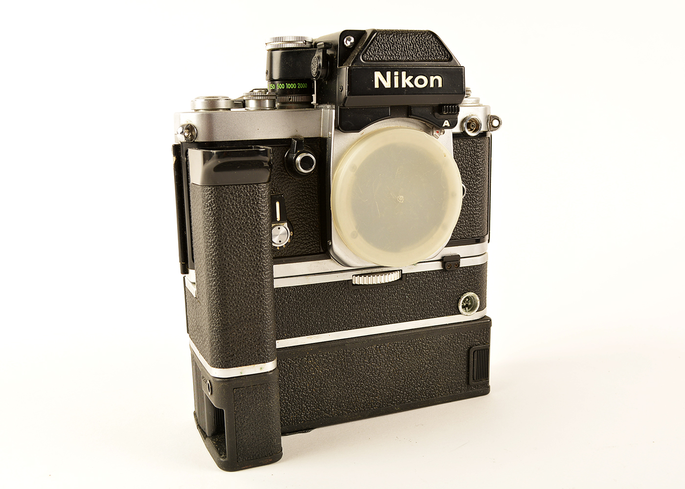 Nikon F Series 35 MM Film Camera with Motor Drive and Battery Pack EBTH