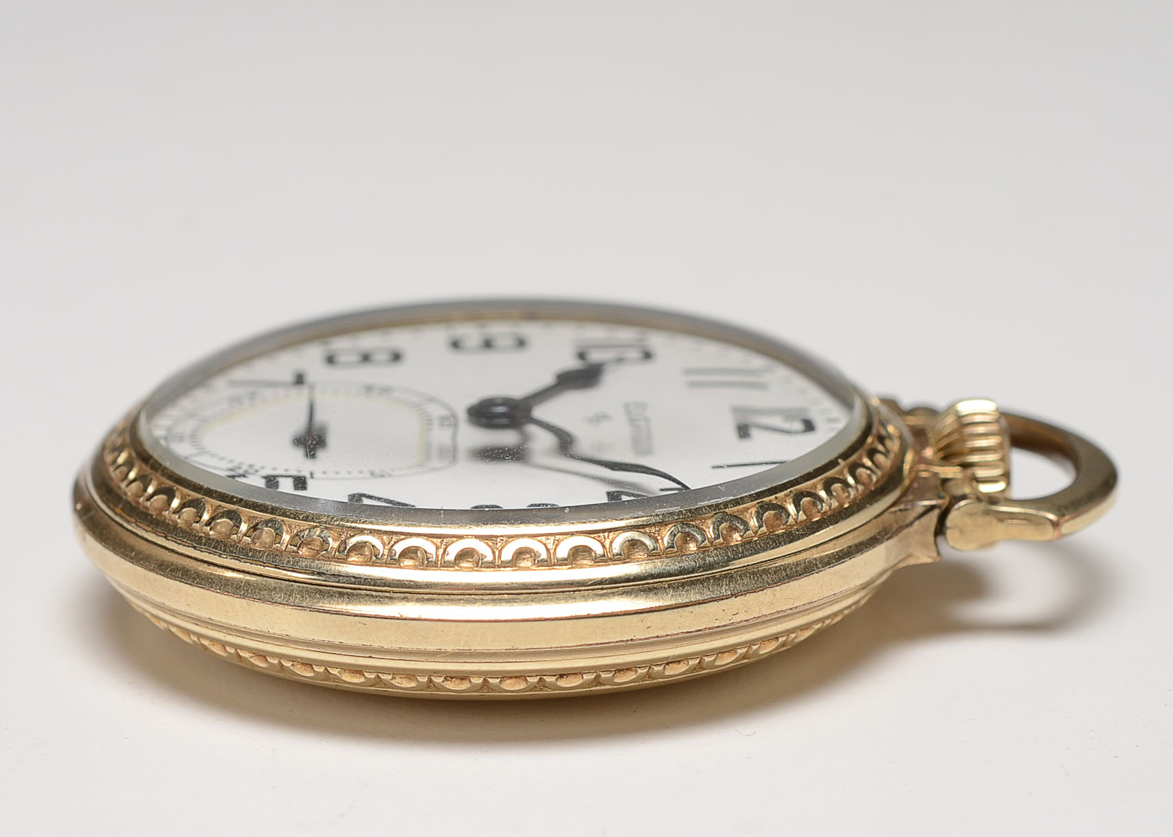 1879 Elgin 10K Gold Rolled Pocket Watch EBTH