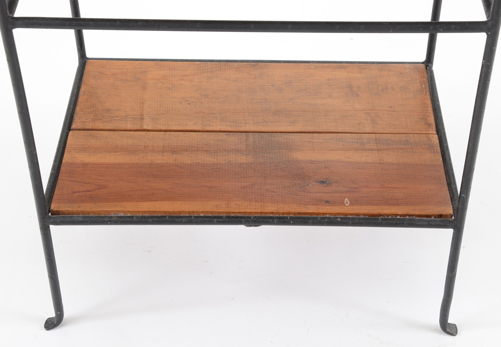 Arhaus Antiqued Pine Accent Table EBTH