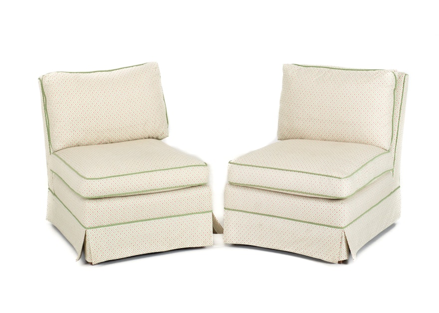 Upholstered Slipper Chairs | EBTH
