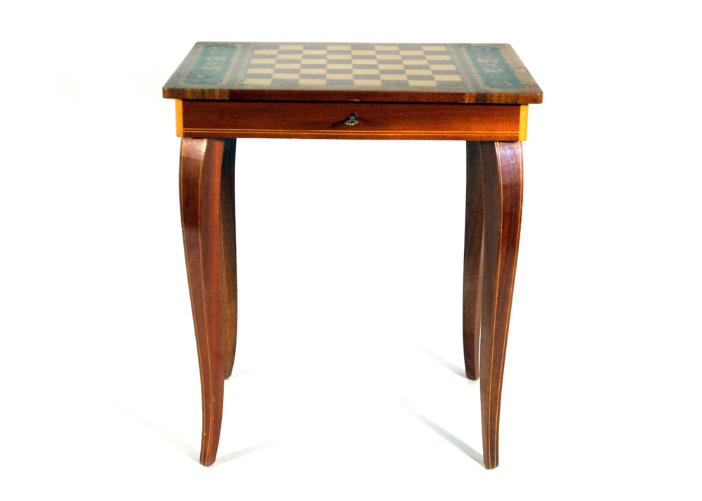 Vintage Reuge Music Box Table EBTH