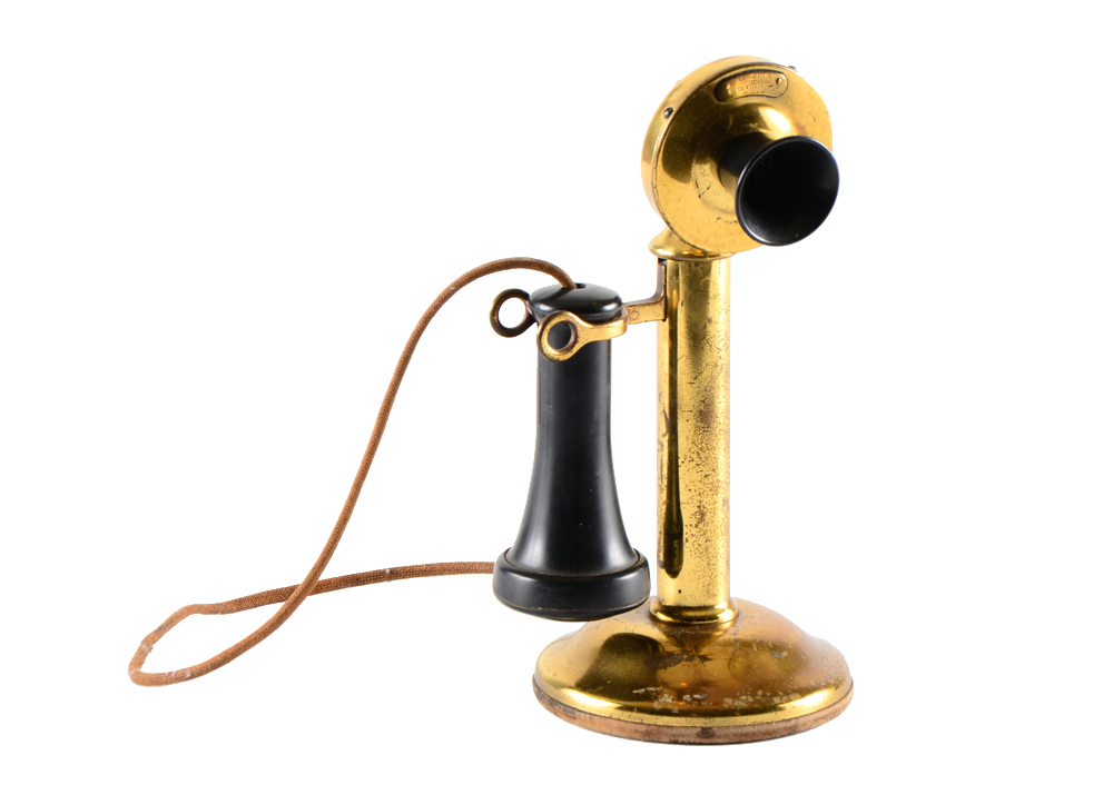 1913 Western Electric Candlestick Desk Telephone EBTH