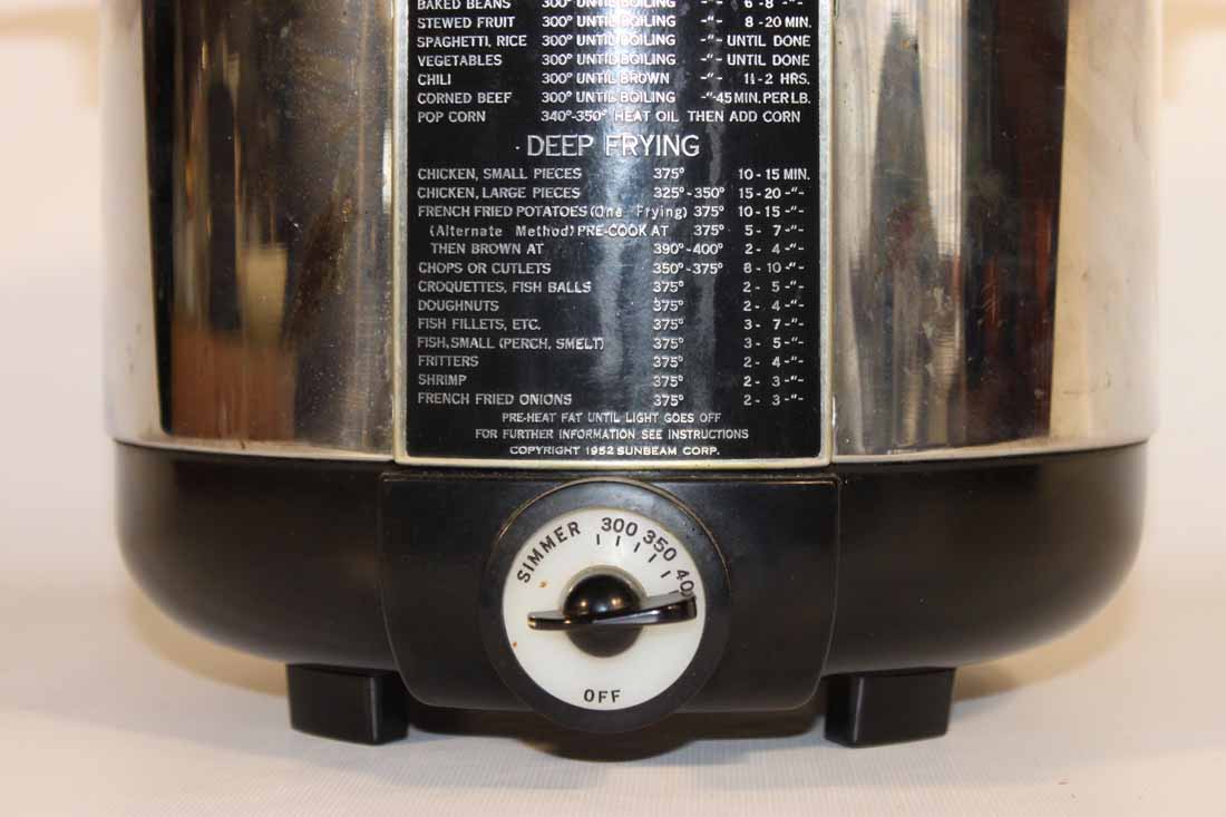 Vintage Sunbeam Cooker and Deep Fryer EBTH