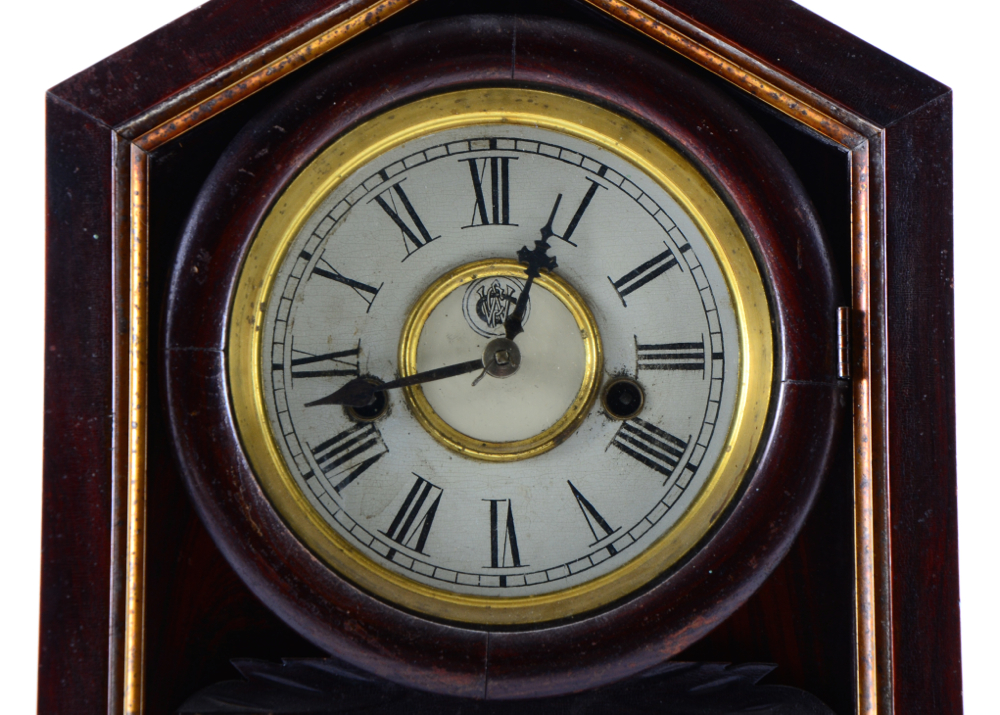 Antique Waterbury Mantel Clock EBTH