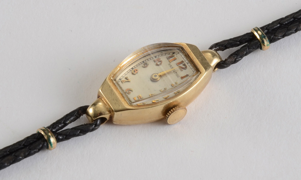 Women's Vintage 14K Gold Hamilton Watch in Case EBTH