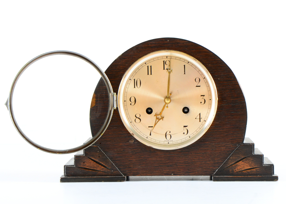 British Art Deco Mantel Clock EBTH