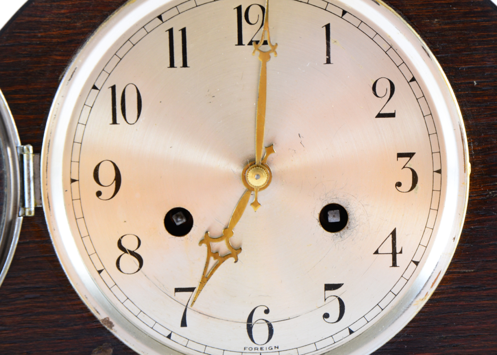 British Art Deco Mantel Clock EBTH