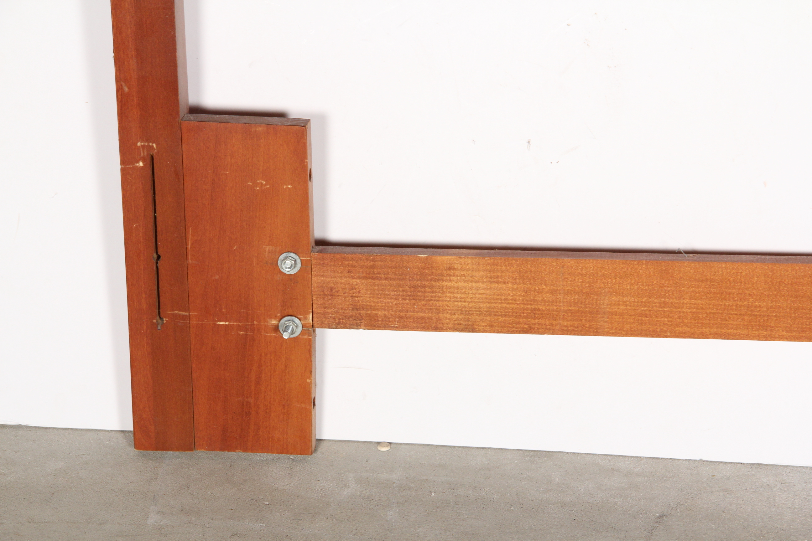 Queen Size Wooden Spindle Headboard EBTH