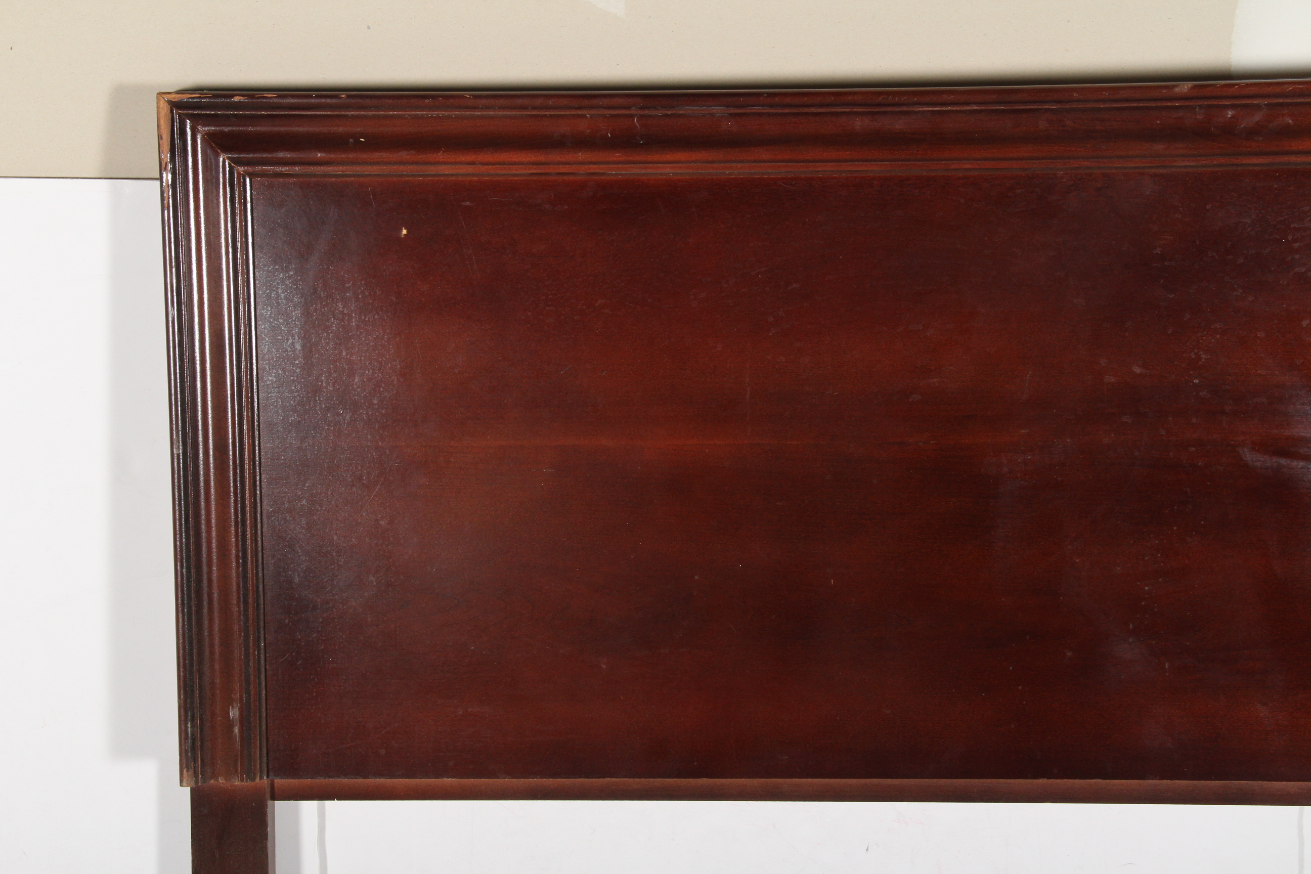 Solid Mahogany Full/Queen Size Headboard EBTH