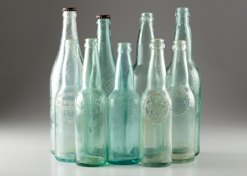 Collection of CincinnatiRelated Clear Glass Beer Bottles EBTH