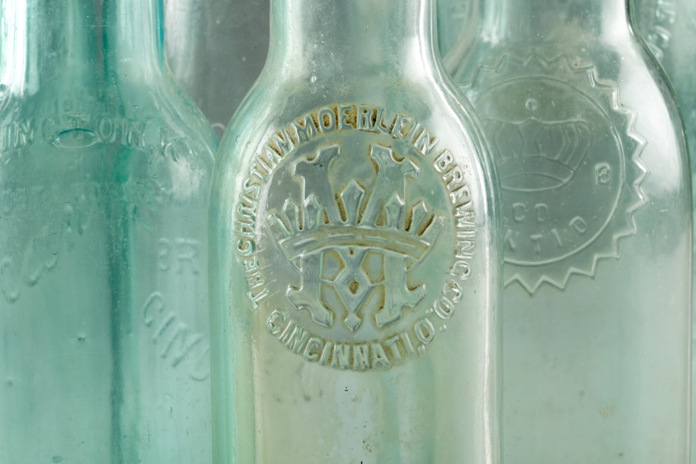 Collection of CincinnatiRelated Clear Glass Beer Bottles EBTH