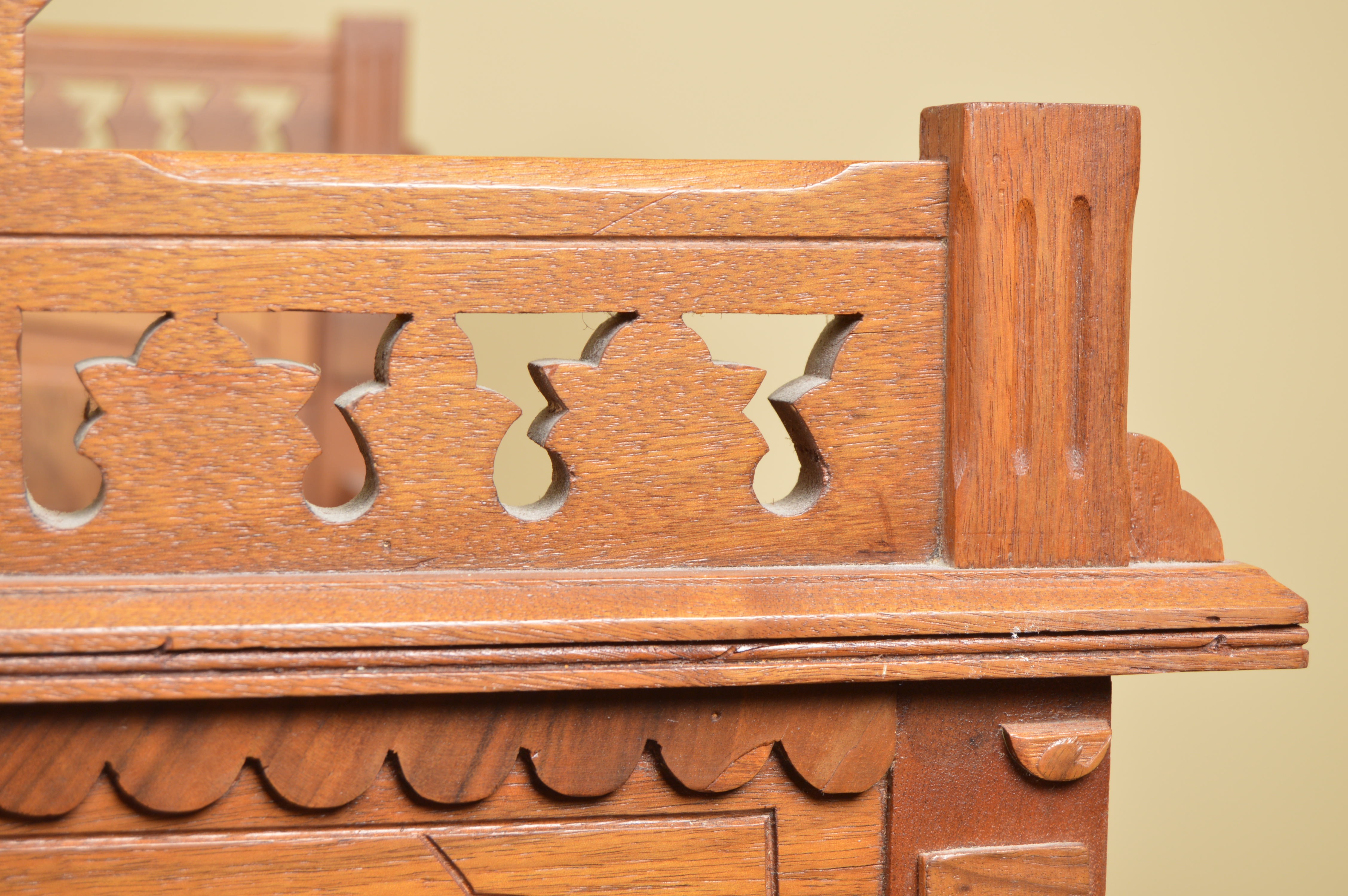 Eastlake Wooden Rocking Cradle EBTH