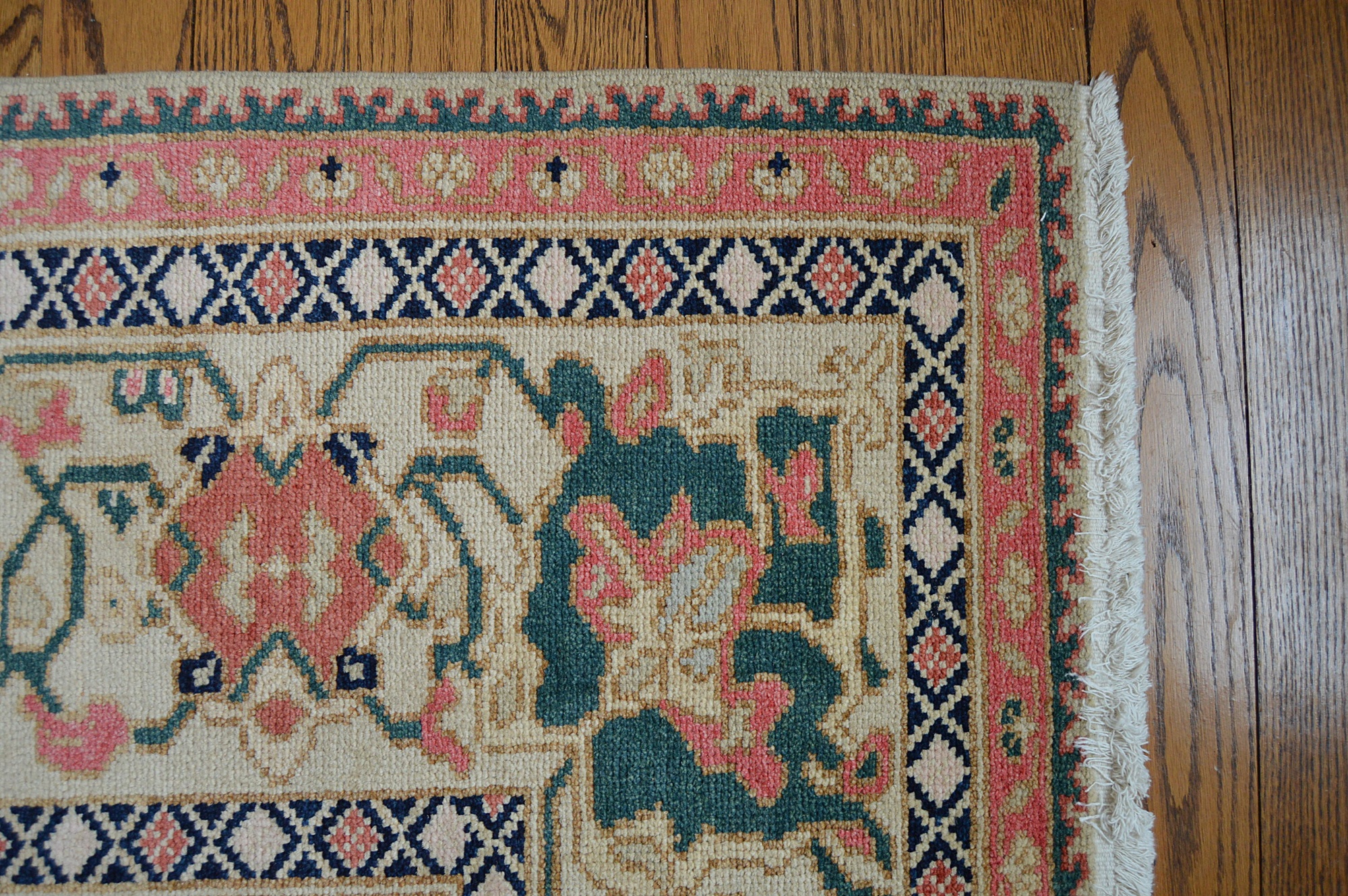 Hand Knotted Turkish Sultanabad Rug EBTH