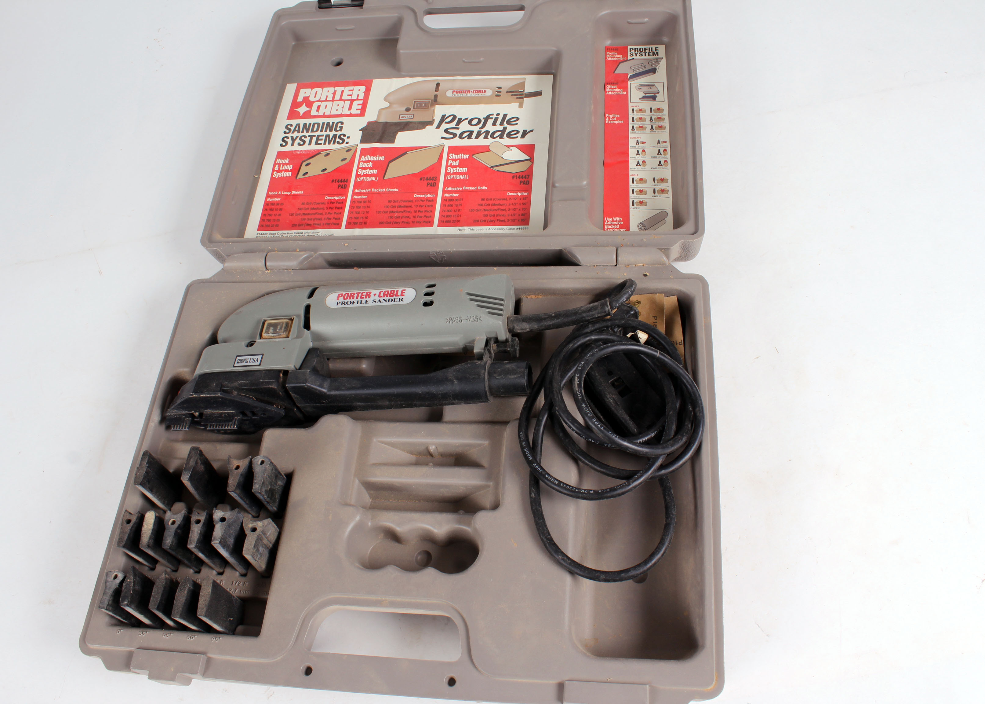 Porter and Cable Profile Sander EBTH