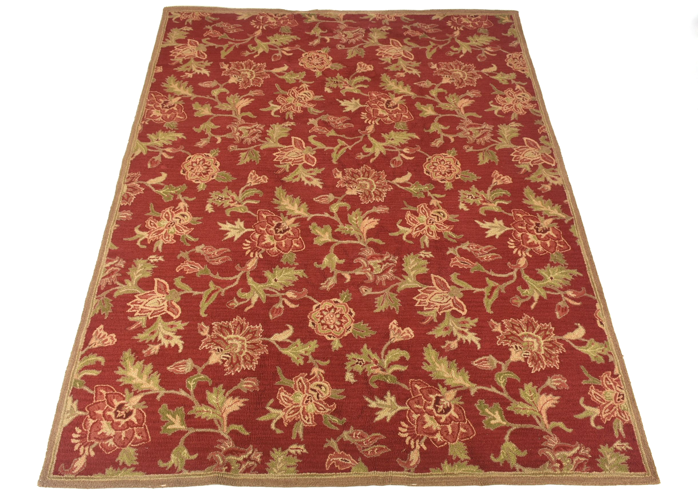 Pottery Barn Palampore Rug Ebth