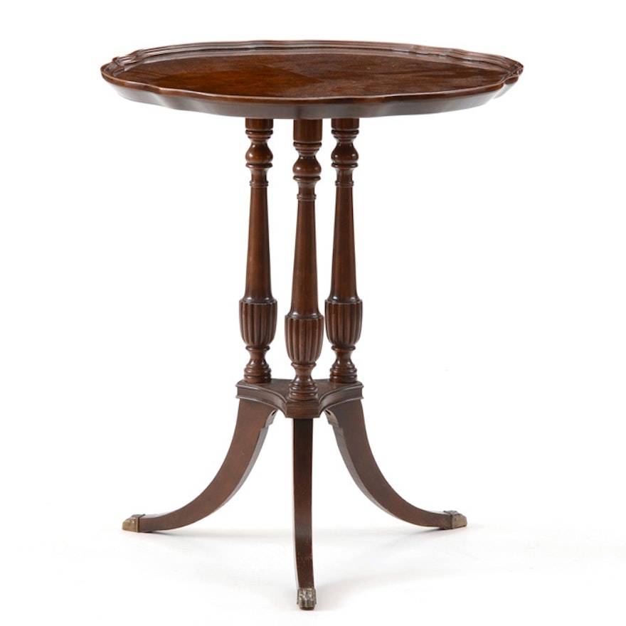 Mersman Pie Crust Table Ebth Mersman Pie Crust Table