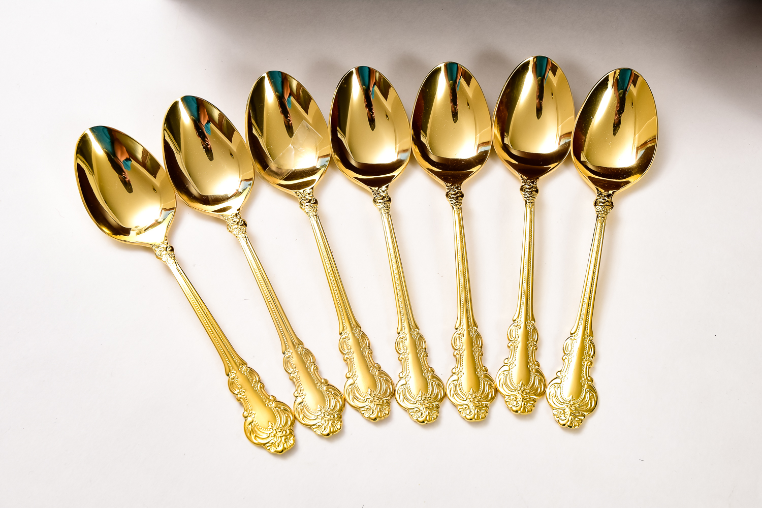 Gold Tone Stainless Steel Flatware EBTH