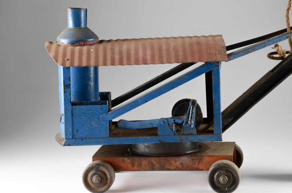 Vintage Steam Shovel Metal Toy EBTH