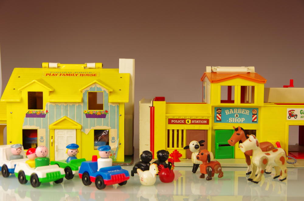 fisher price play family village