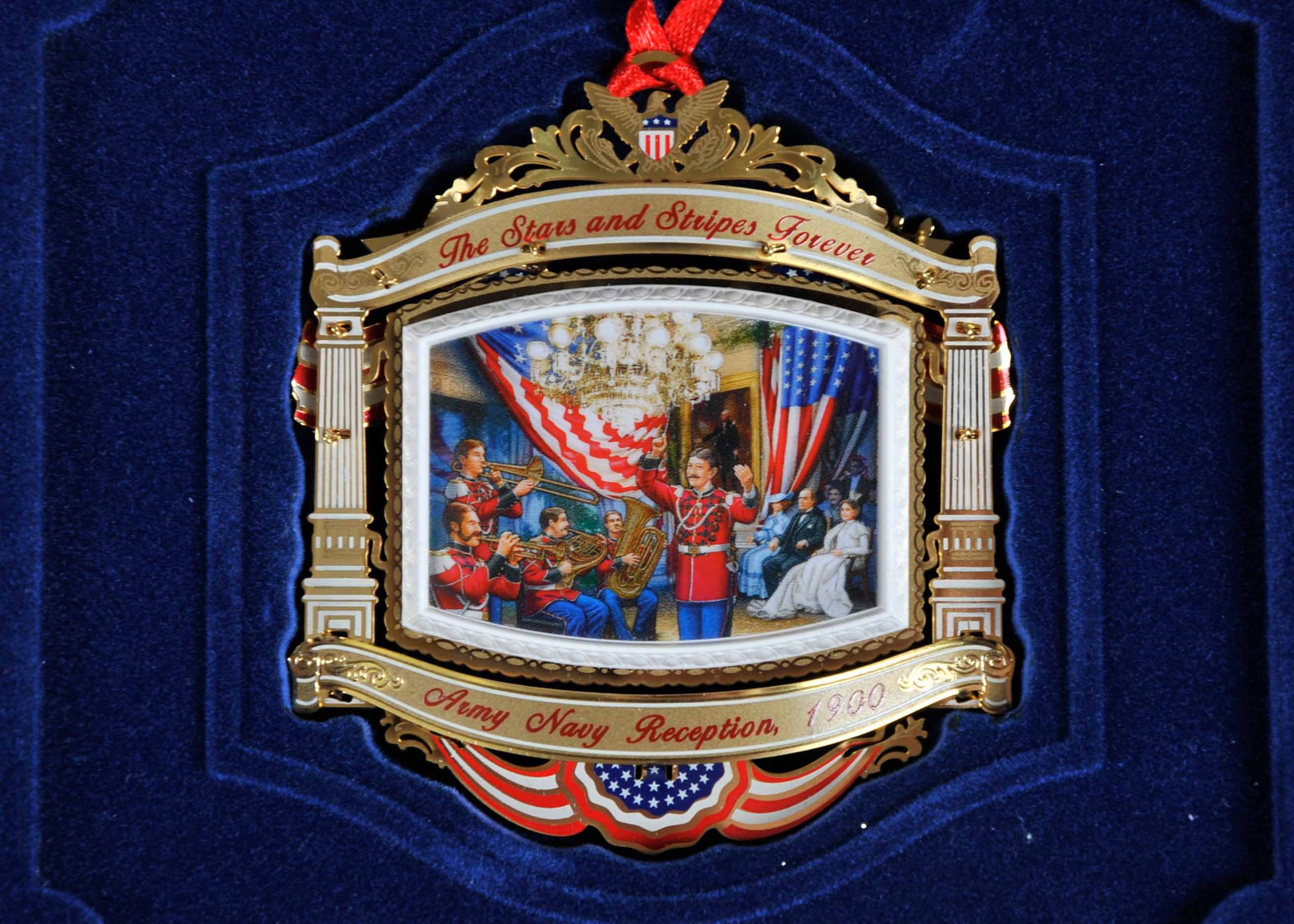 Collection of "The White House Association" Christmas Ornaments  EBTH