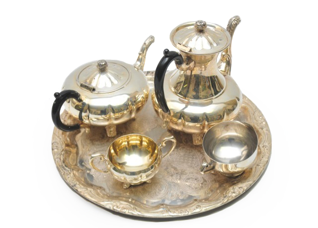 Marlboro Silver Plate Old English Reproduction Teapots and More EBTH