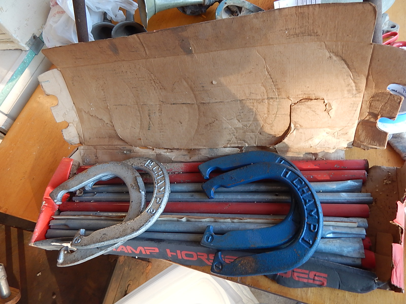 Vintage Horseshoe Games with Boxes EBTH