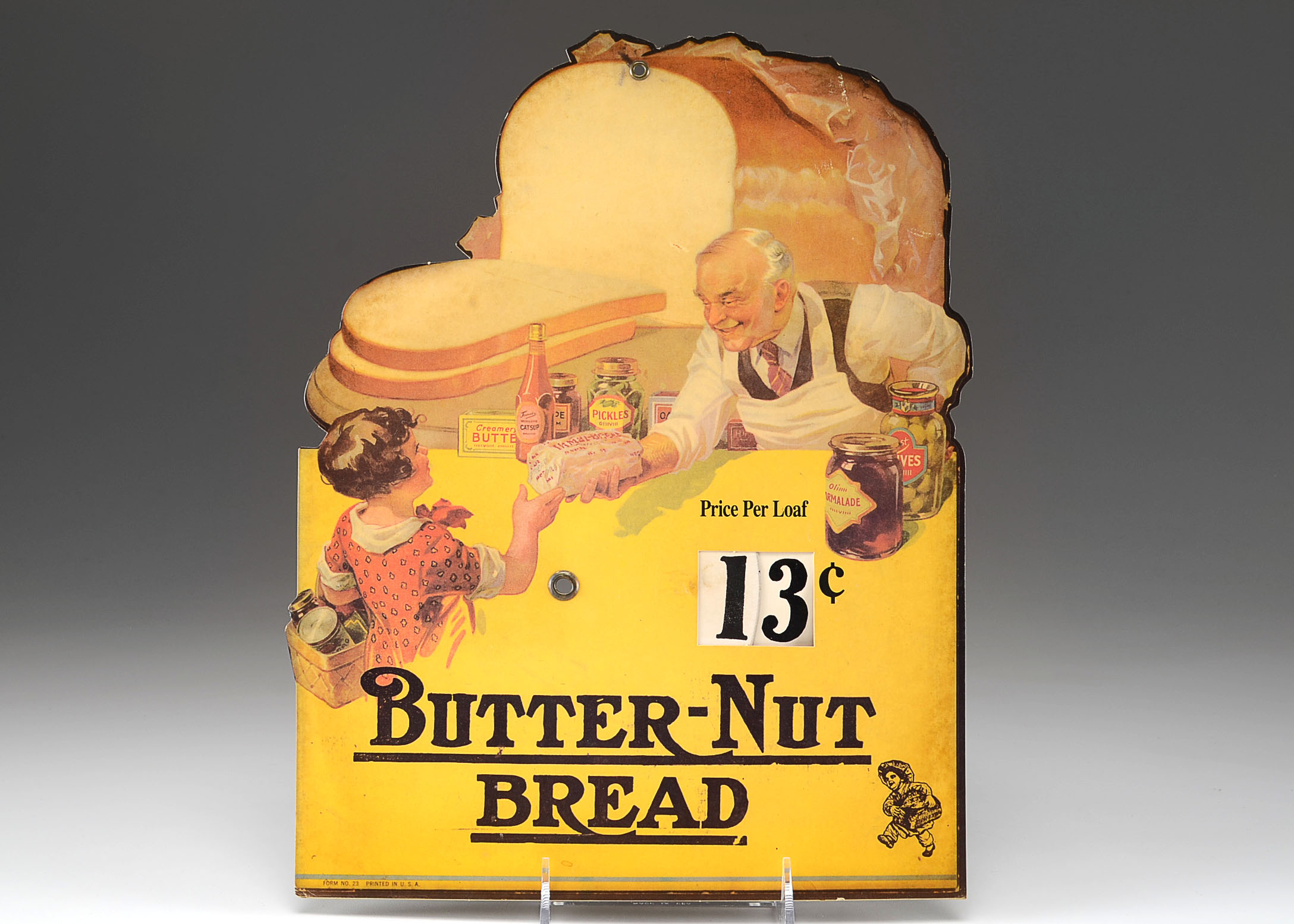 Vintage Butternut Bread Advertising Sign EBTH