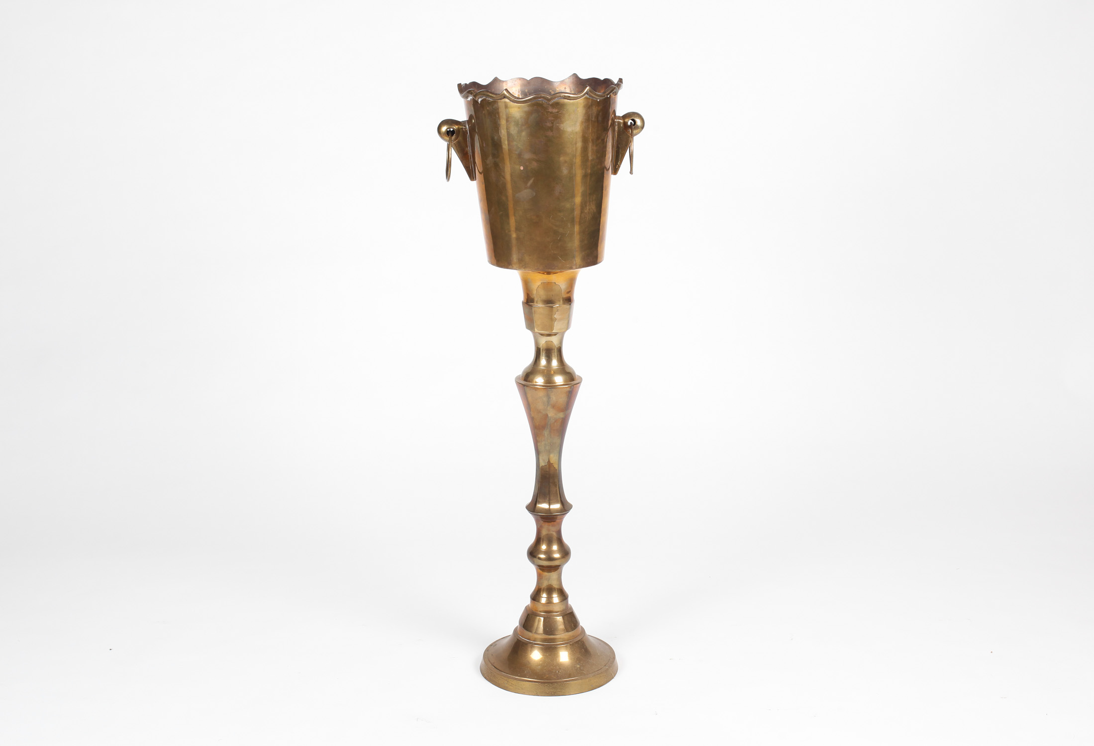 Large Brass Ice Bucket EBTH