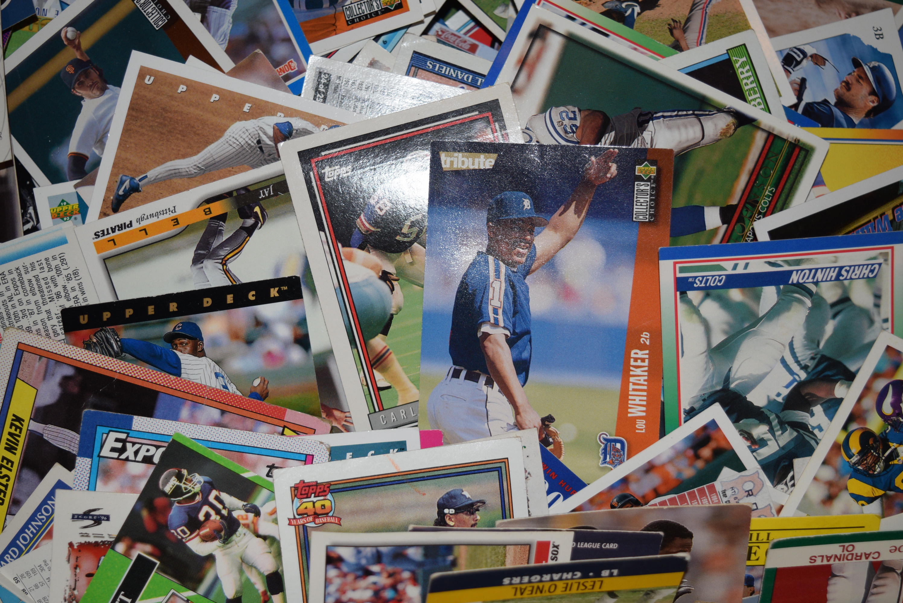 Collection of Vintage Baseball and Football Cards EBTH