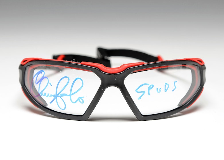 Chris Sabo Signed Baseball Goggles
