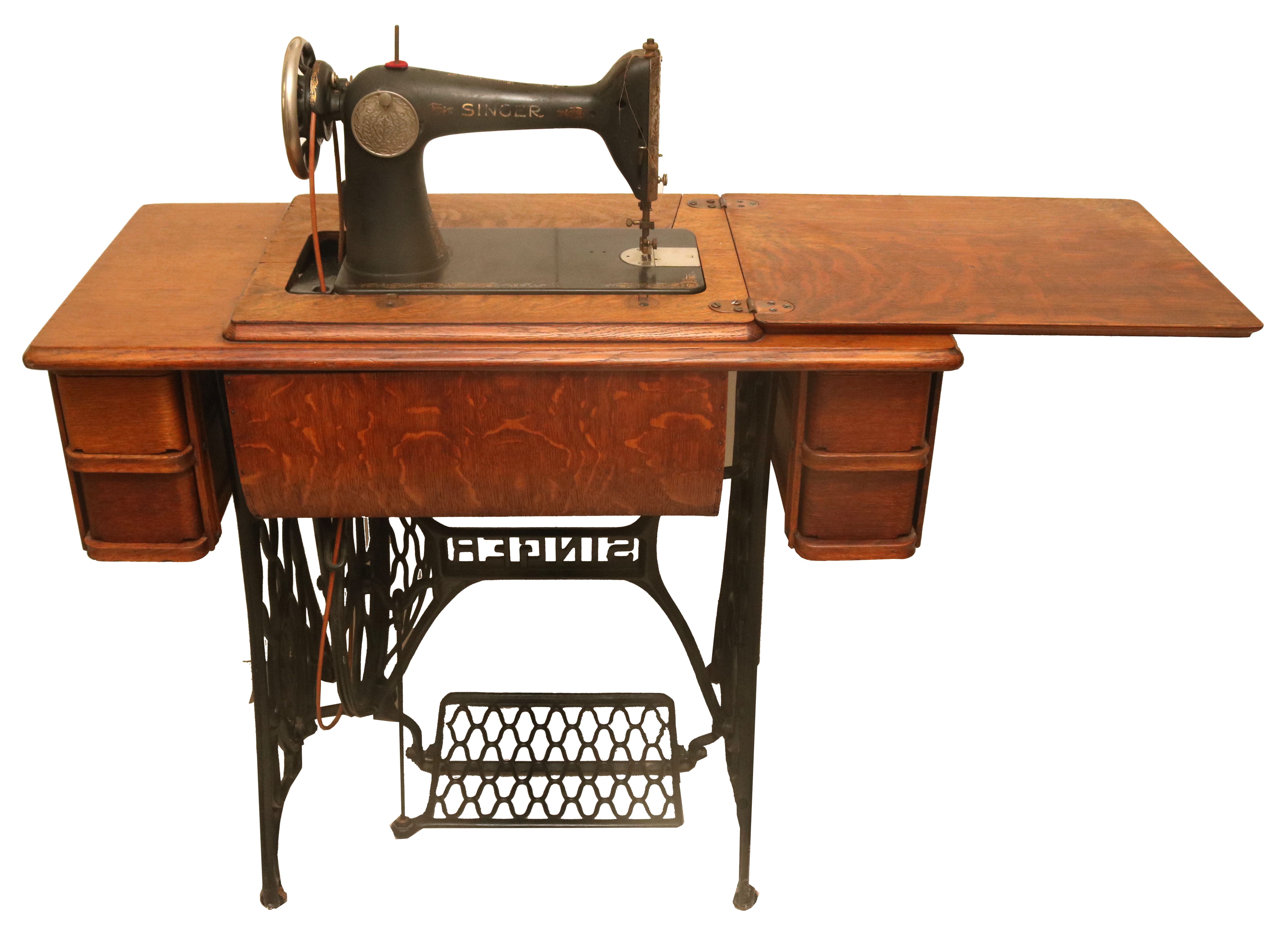 Singer Sewing Machine with Cast Iron Base EBTH