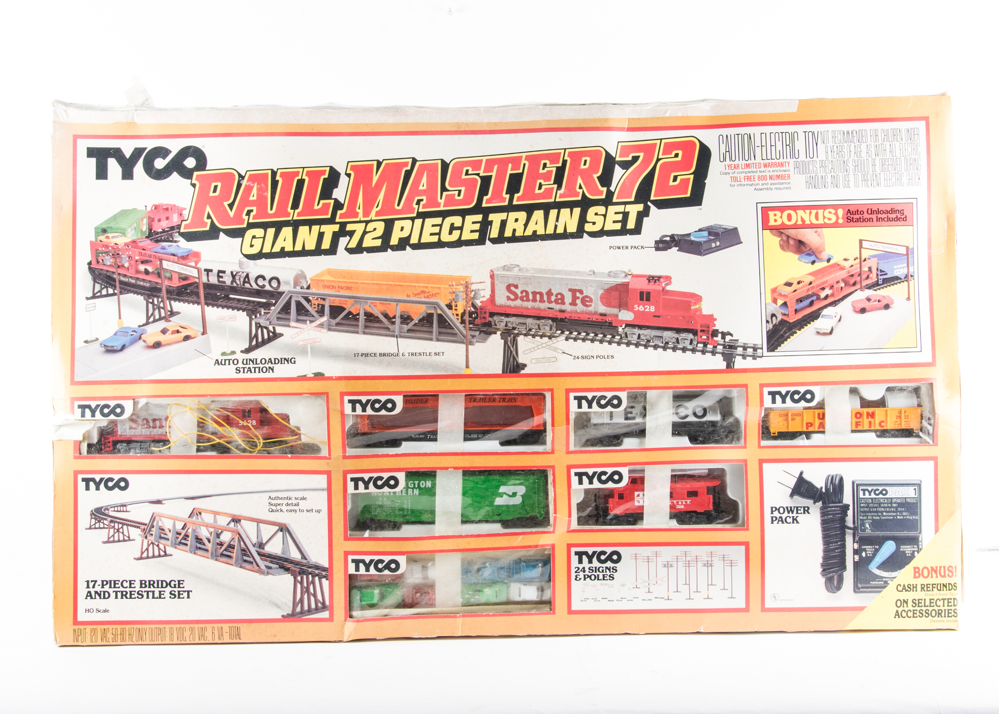 vintage tyco train set