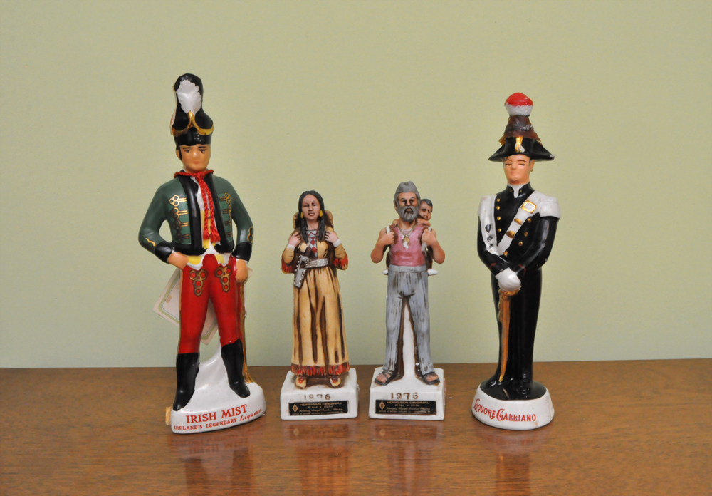 Vintage Liquor Decanter Figurines EBTH