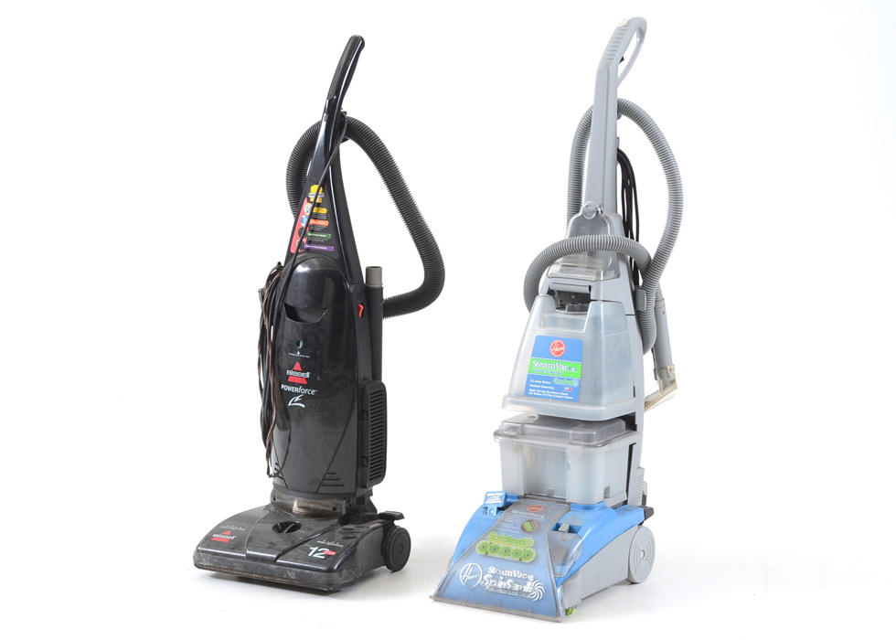 Bissell Vacuum Cleaner and Hoover Steam Vacuum EBTH
