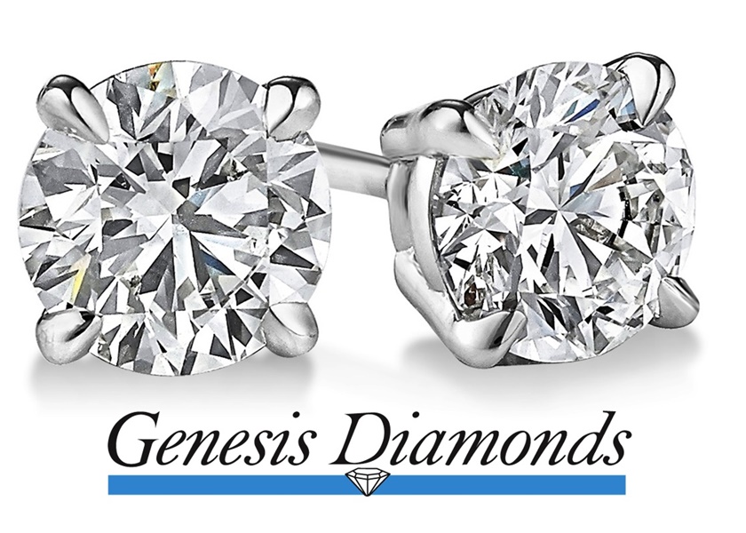 genesis diamonds earrings