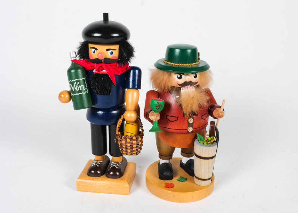 wine themed nutcrackers