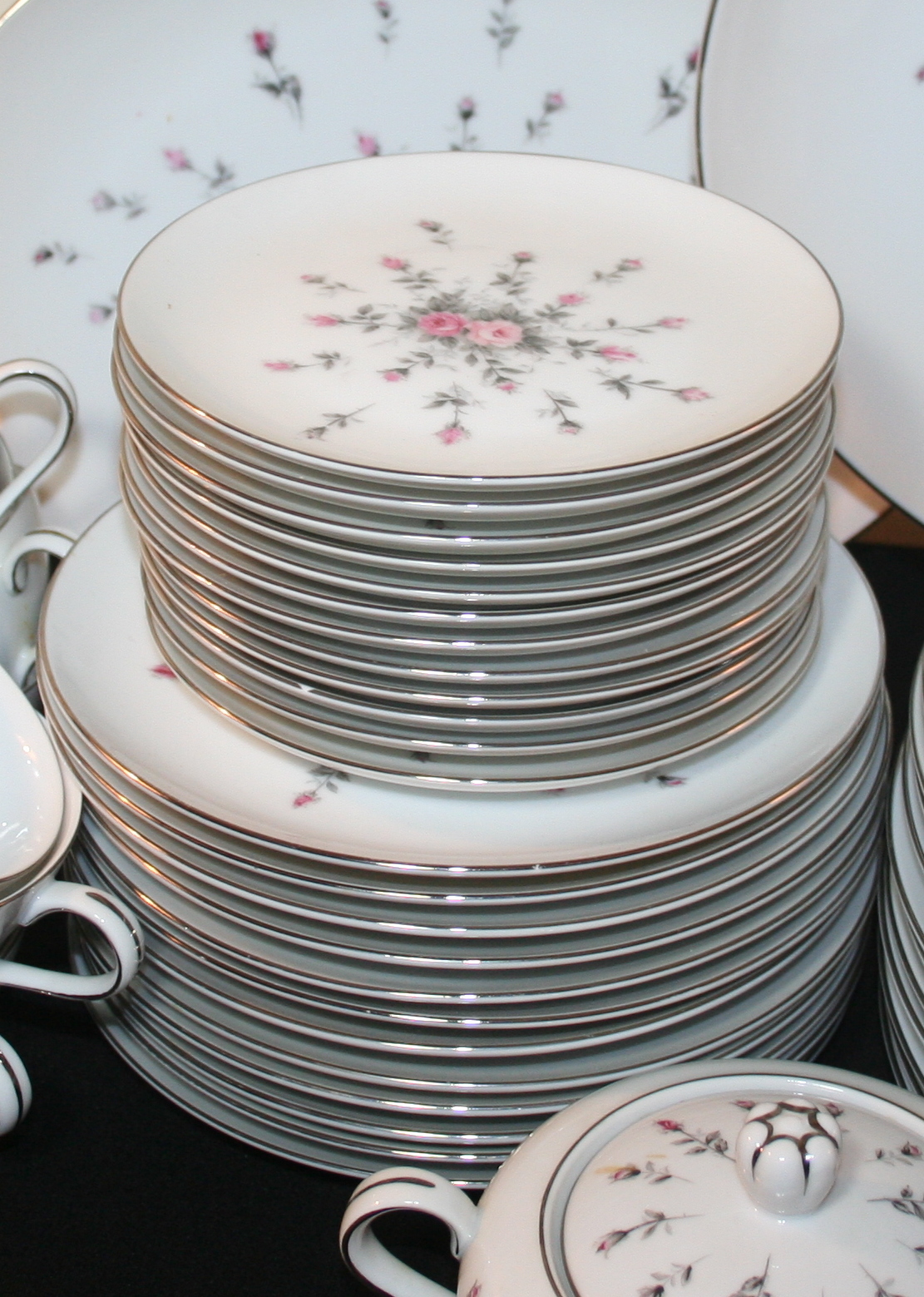 Set of Harmony House "Rosebud" China EBTH