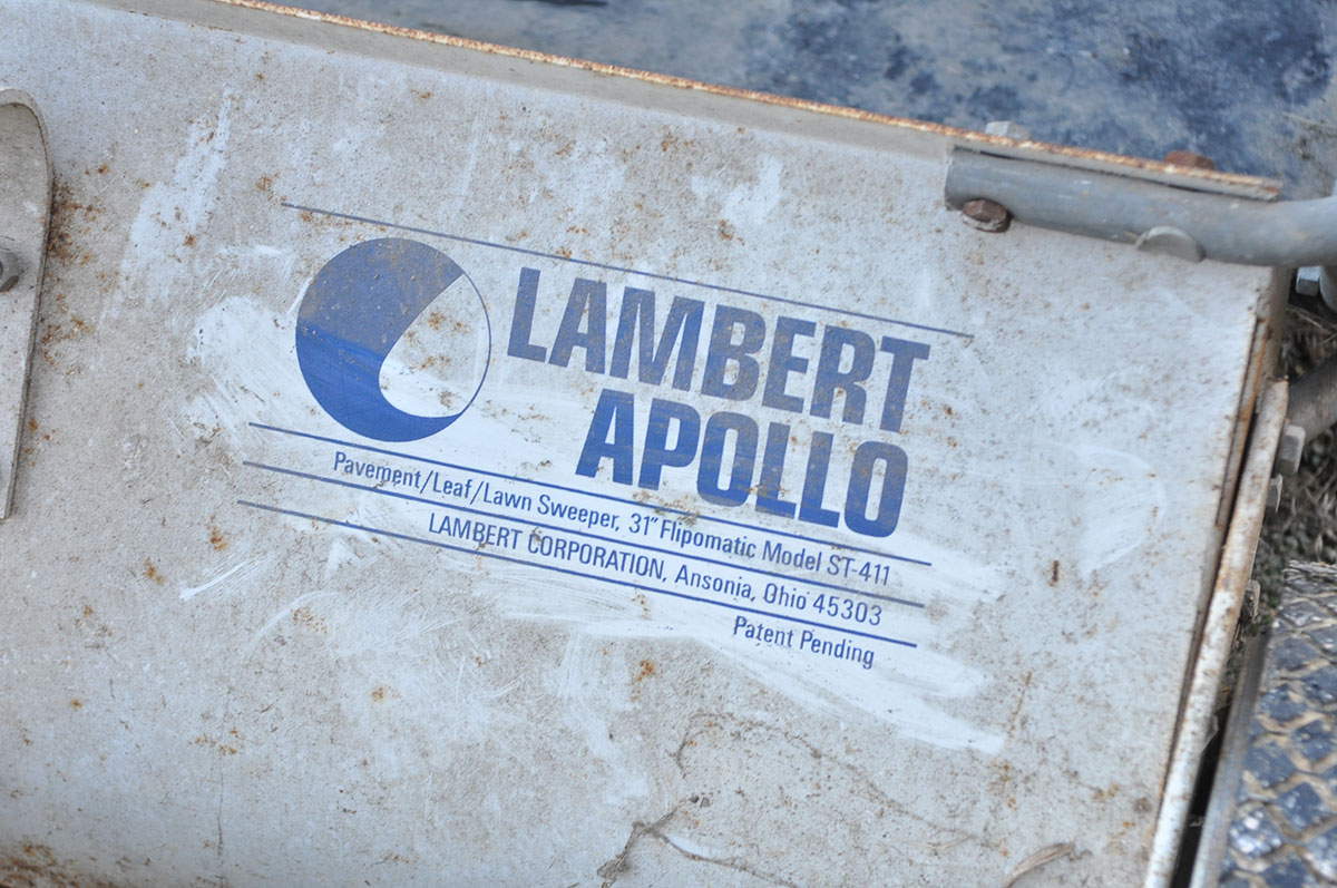 Lambert Apollo Tow Behind Sweeper EBTH