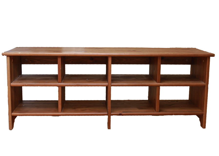 Wooden Shoe Rack EBTH