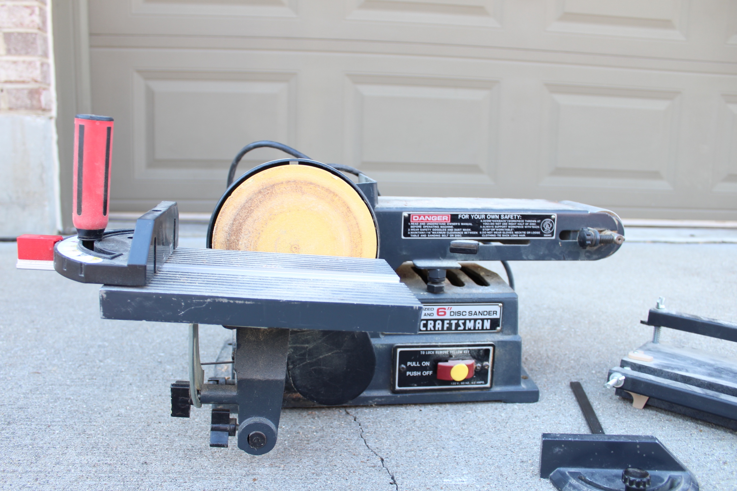 Craftsman Motorized Belt and Disc Sander EBTH