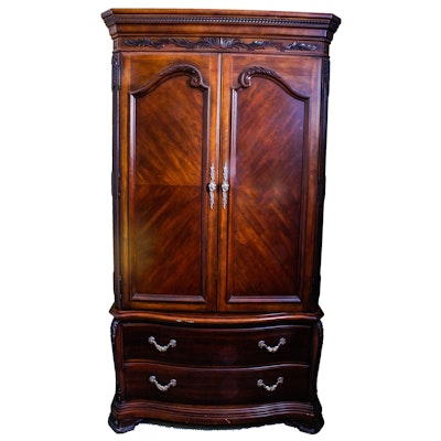Online Furniture Auctions Vintage Furniture Auction Antique Carved Wood Armoire - Online Furniture Auctions Vintage Furniture Auction Antique