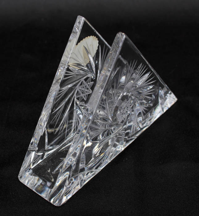Bohemia Crystal Napkin Holder EBTH