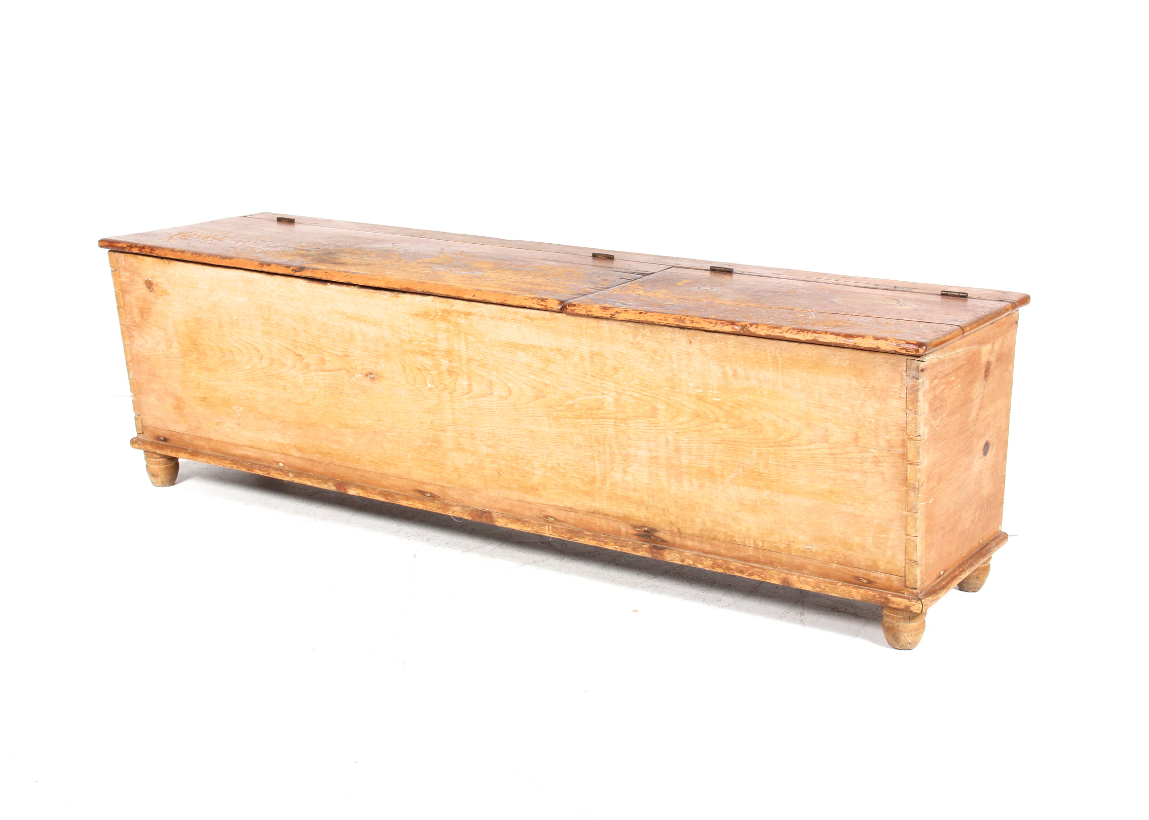 Antique Wooden Grain Bin EBTH