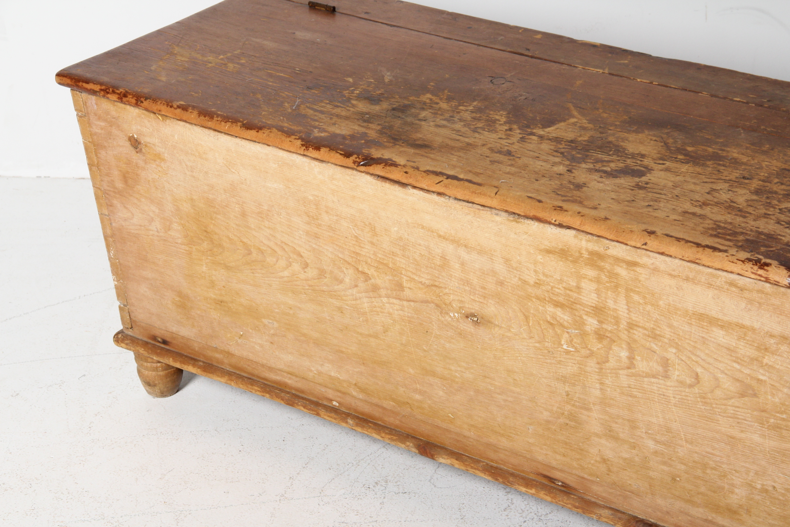 Antique Wooden Grain Bin EBTH