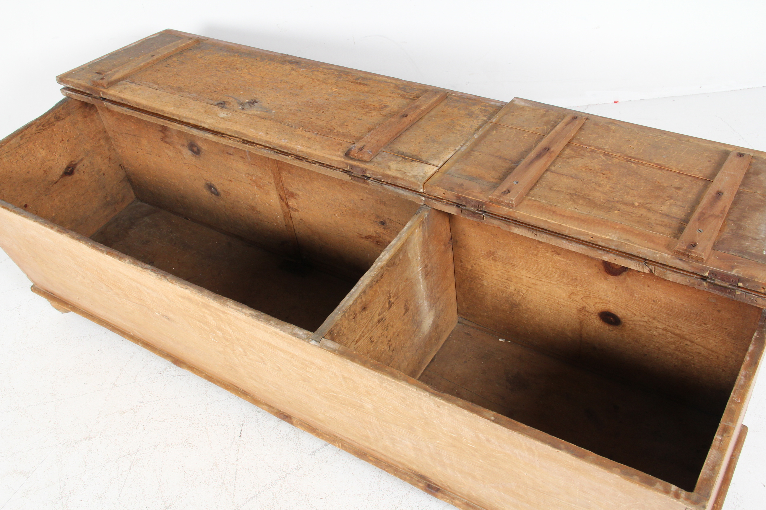 Antique Wooden Grain Bin EBTH