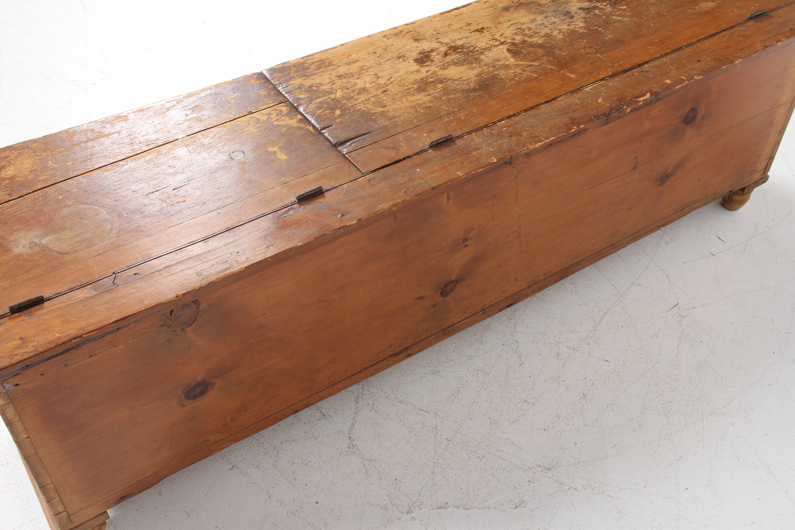 Antique Wooden Grain Bin EBTH