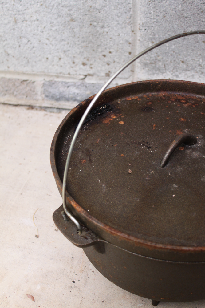 Cast Iron Soup Kettle EBTH
